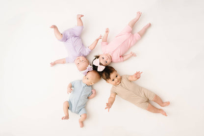 Little One Shop - Sandstone Bamboo Pocket Romper