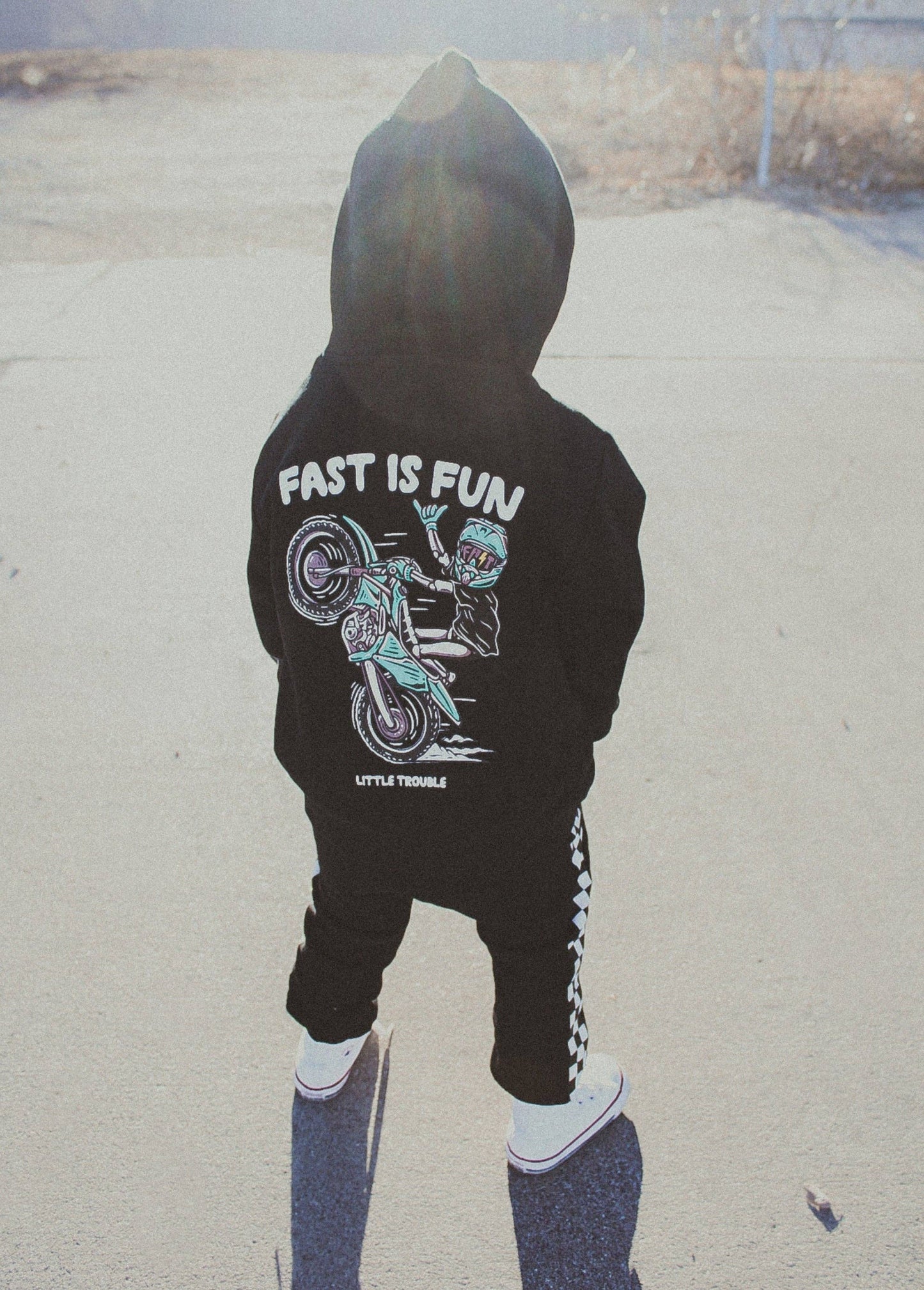 Little Trouble - Fast is Fun Hoodie