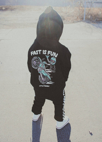 Little Trouble - Fast is Fun Hoodie