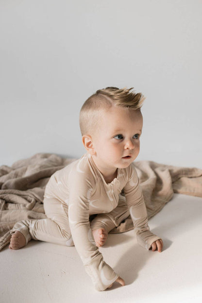 Forever French Baby - Bamboo Zip Pajamas | Luna