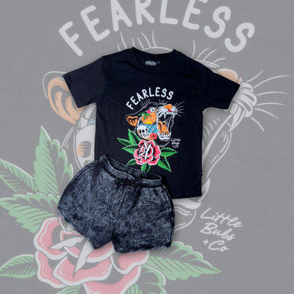 Little Bubs + Co - Fearless Tee