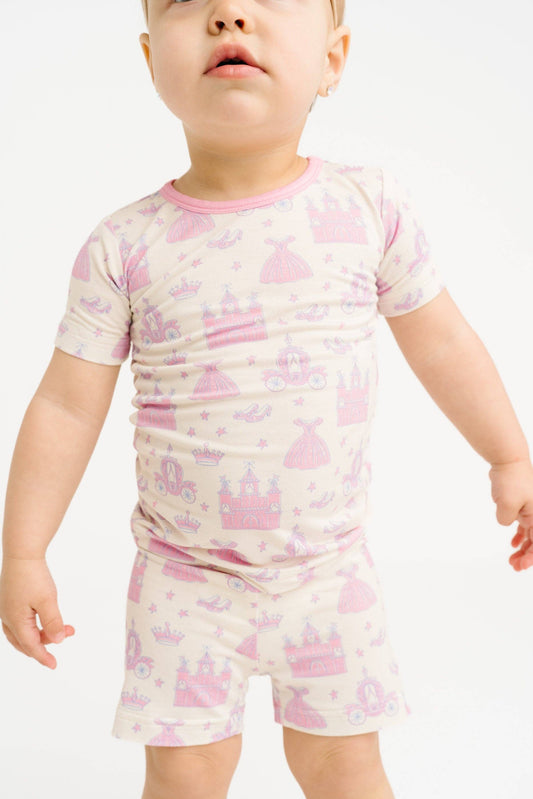 Little One Shop - Dreamy Fairytale Bamboo Shorts Set