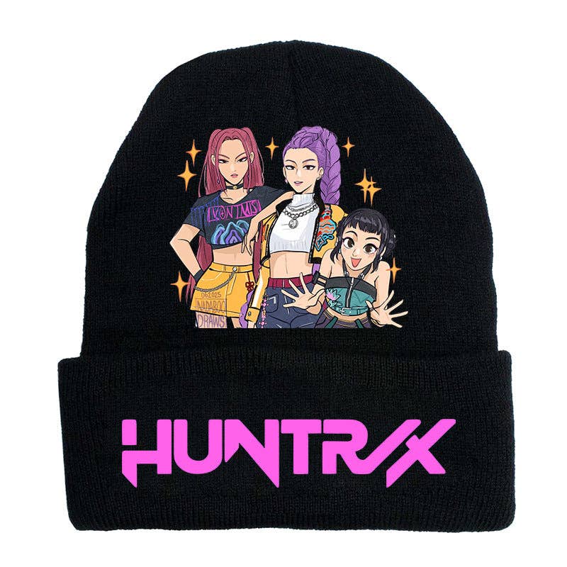 Kpop Demon Hunters knitted beanie