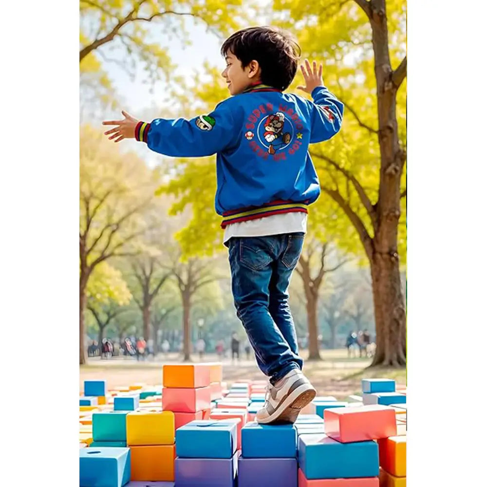 SUPER MARIO Boys Bomber Jacket