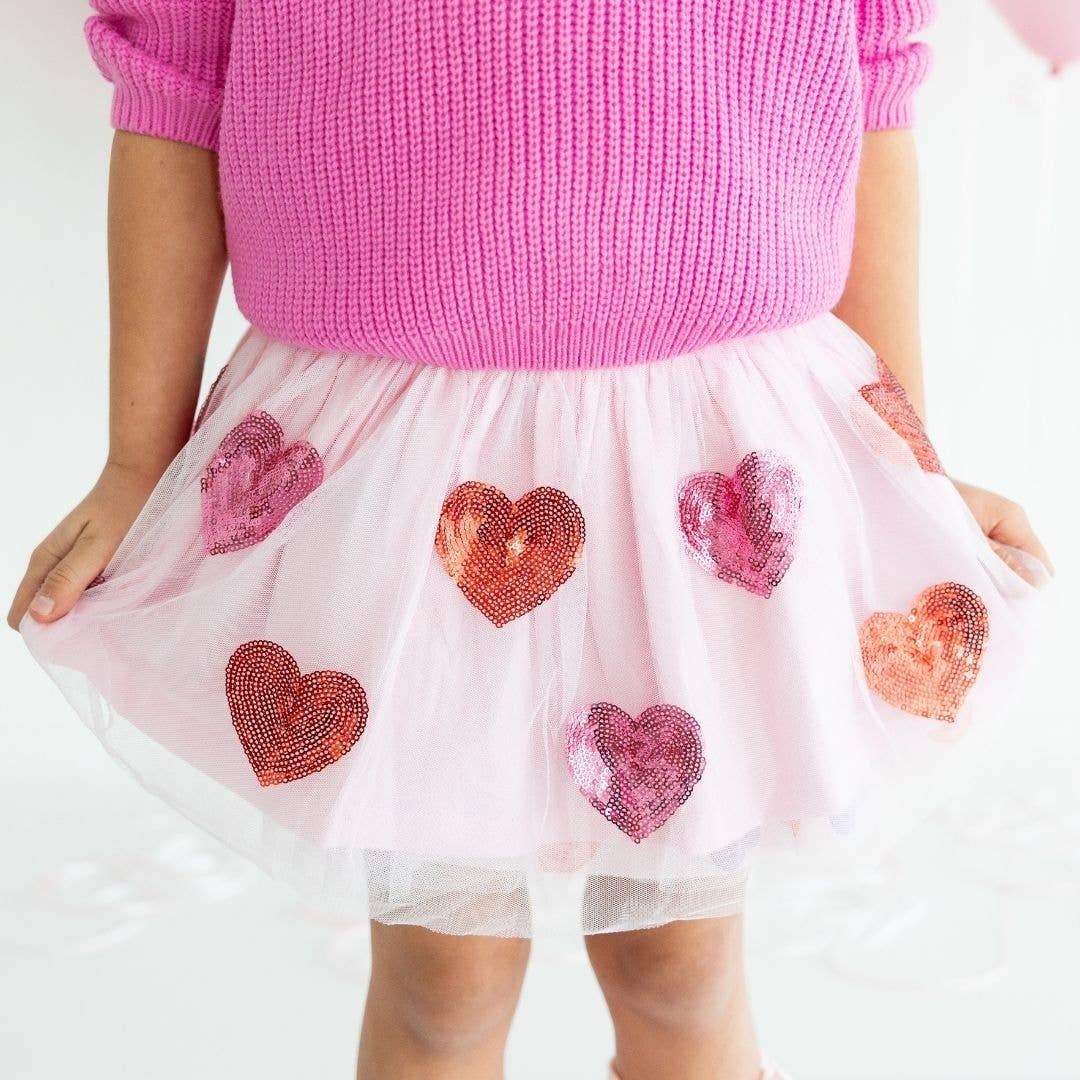 Sweet Wink - Sequin Heart Tutu