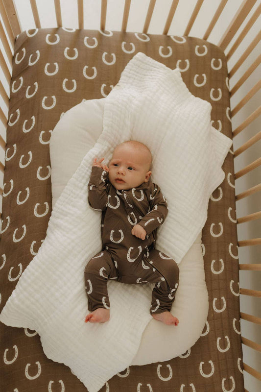 Forever French Baby - Bamboo Zip Pajamas | Giddy Up