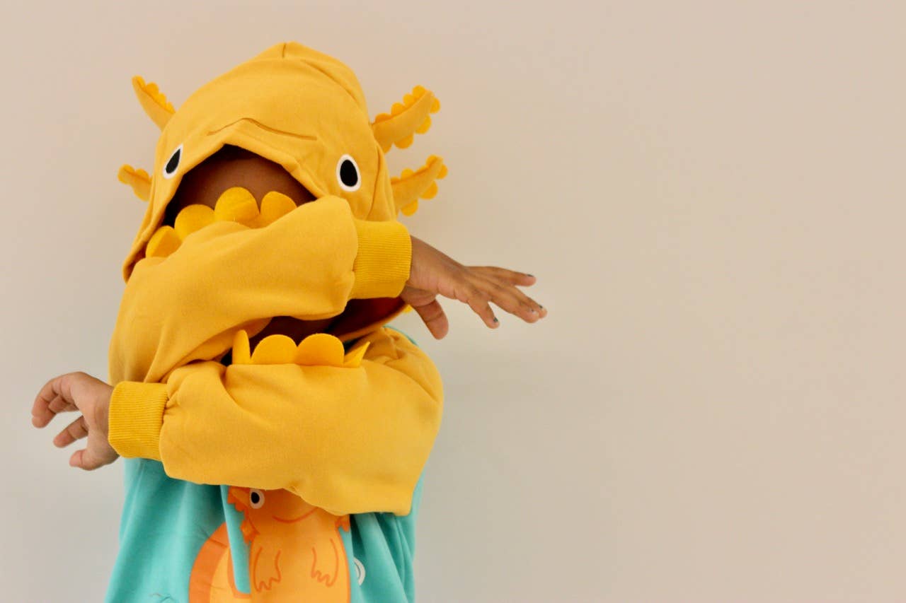 Axolotl 3D Hoodie