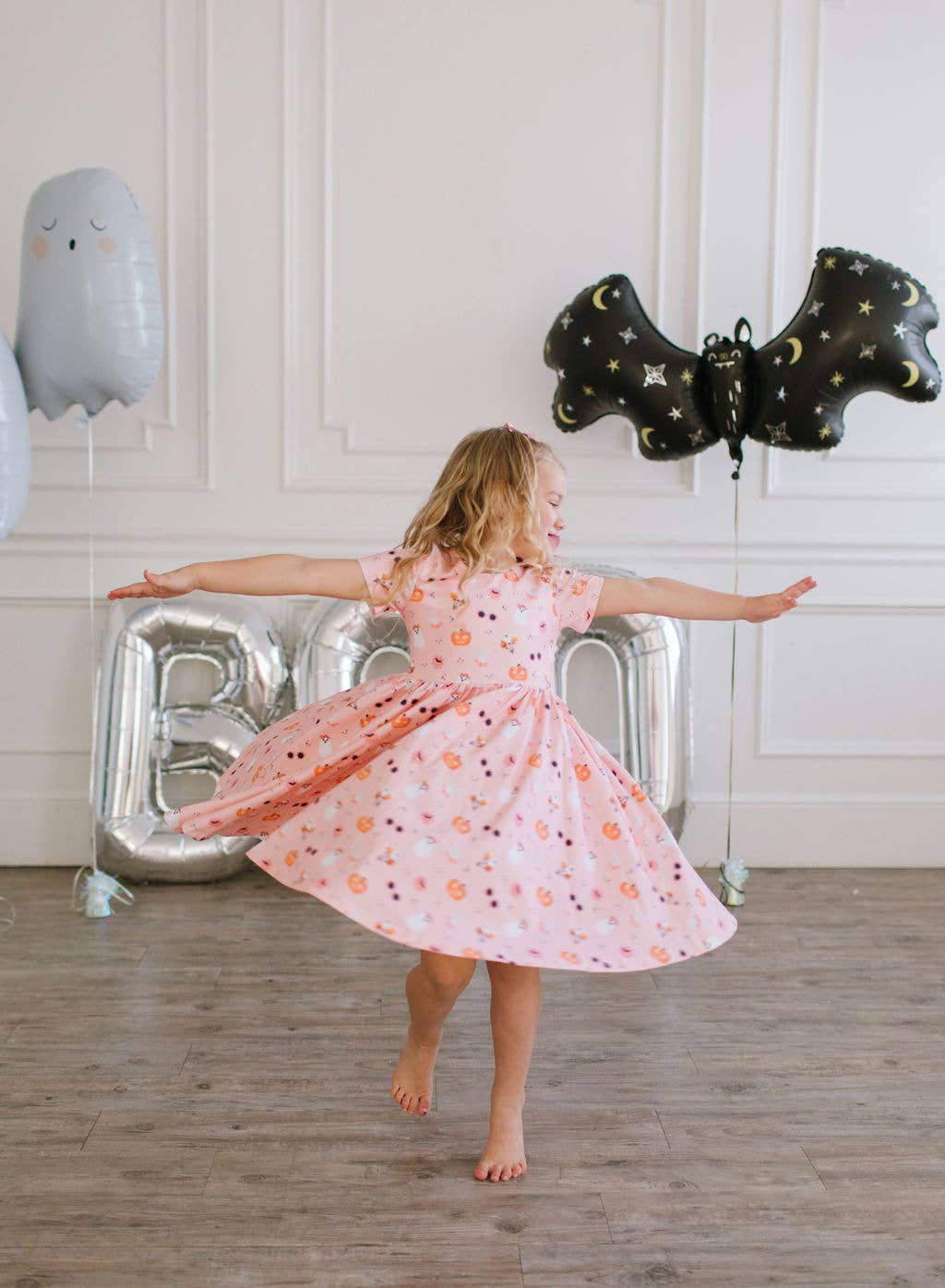 Ollie Jay - Classic Twirl Dress in Hippie Halloween | Girls Dress