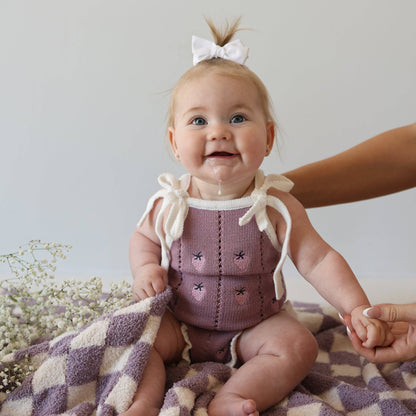 Forever French Baby - Knit Ruffle Romper | Matilda