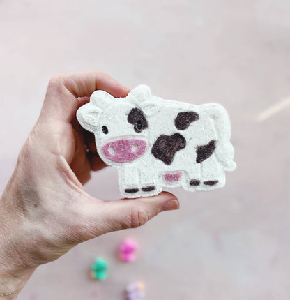 The Sister Made - Cow Bath Bomb - with toy!