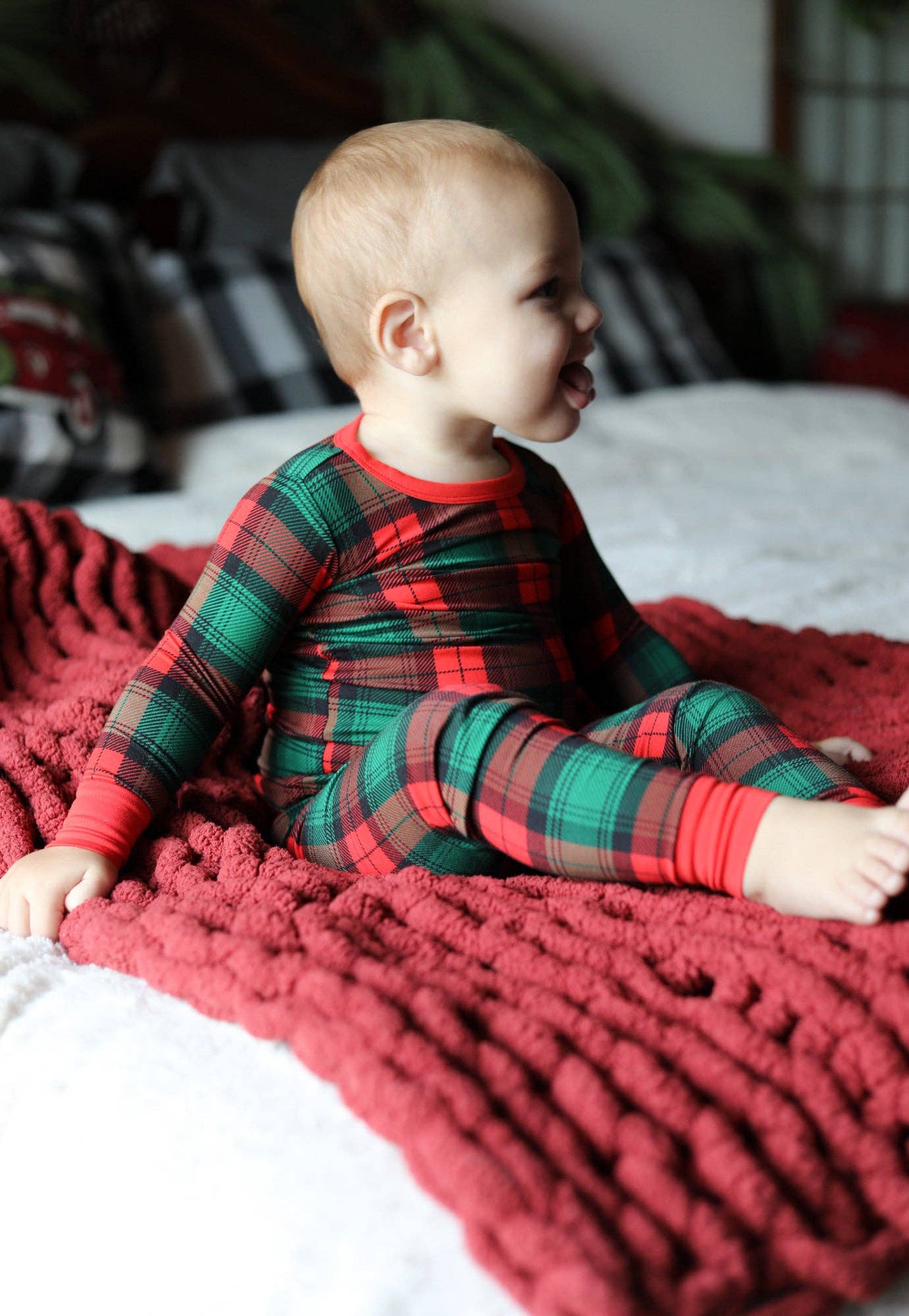 millie + roo - LONG SLEEVE 2 PIECE SETS- Classic Tartan