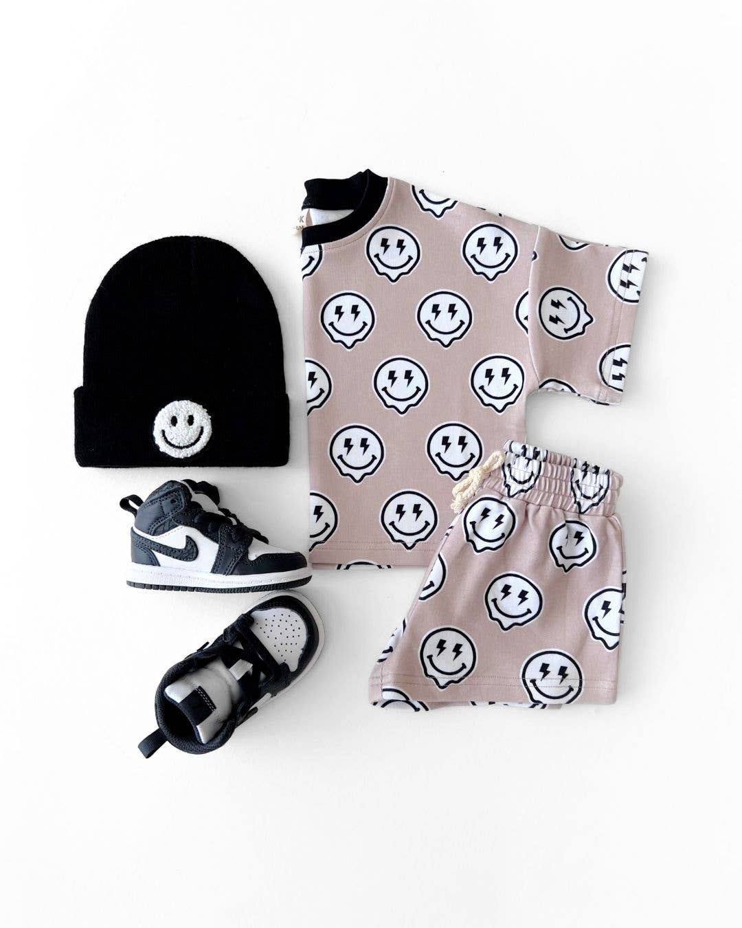 Lucky Panda Kids - Shorts Set | Electric Drippy