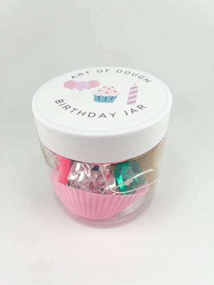 Art of Dough - Birthday Sensory Jar