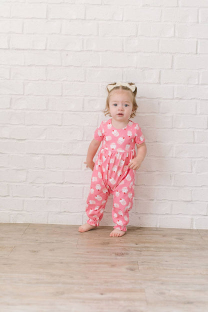 Rosie Romper in Cupcake