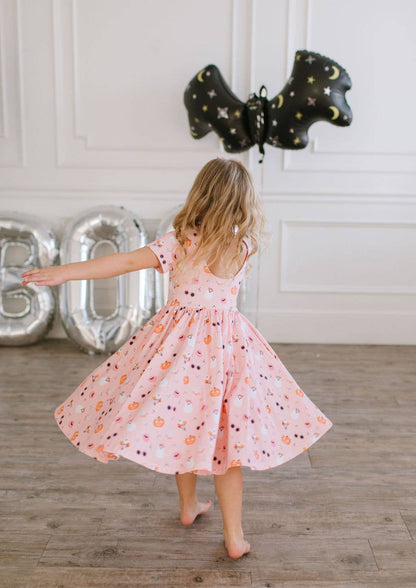Ollie Jay - Classic Twirl Dress in Hippie Halloween | Girls Dress
