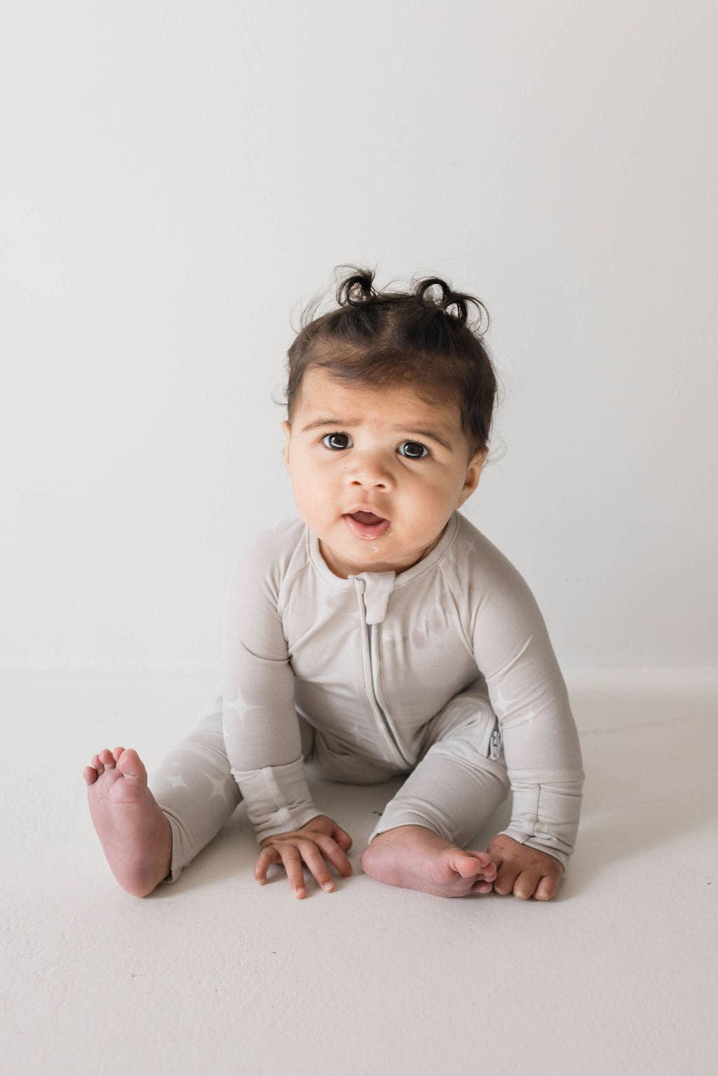 Forever French Baby - Bamboo Zip Pajamas | Sparkle! | ff club