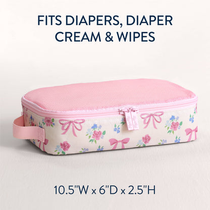 Itzy Ritzy - *NEW* Ribbons + Roses Pack Like A Boss™ Packing Cubes