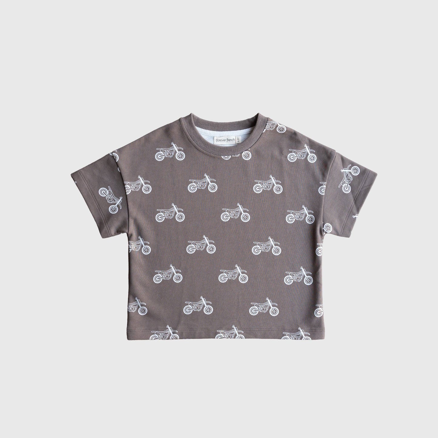 Forever French Baby - French Terry Short Set | Dirt Bike: 18-24 Months