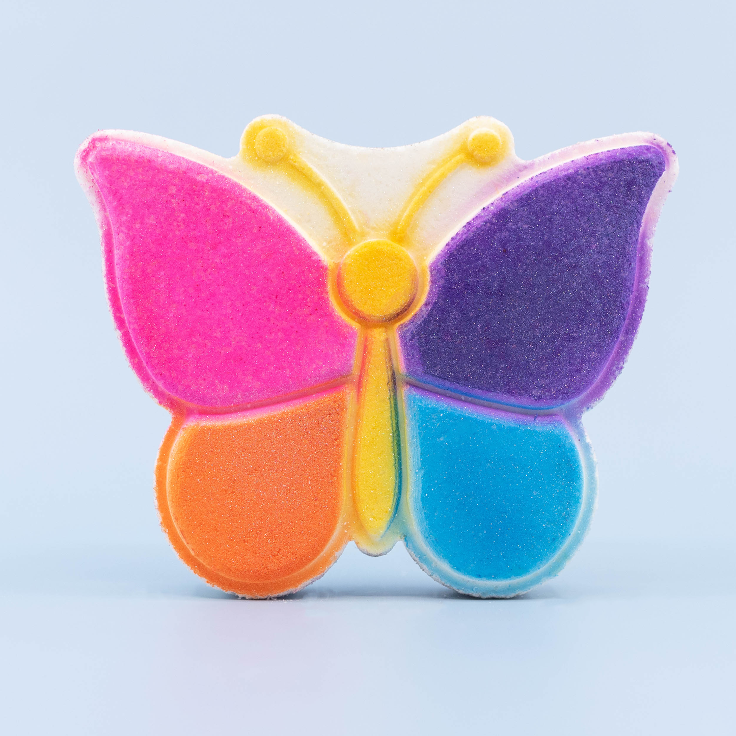 Luxiny Products - Luxurious Bath and Body - Bath Bomb | Hand Painted | Color Burst | Butterfly