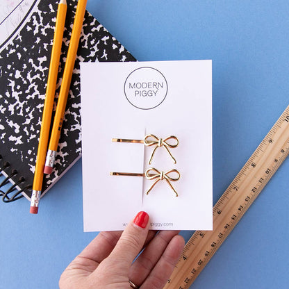 Modern Piggy - Tied Up | Bobby Pin Set