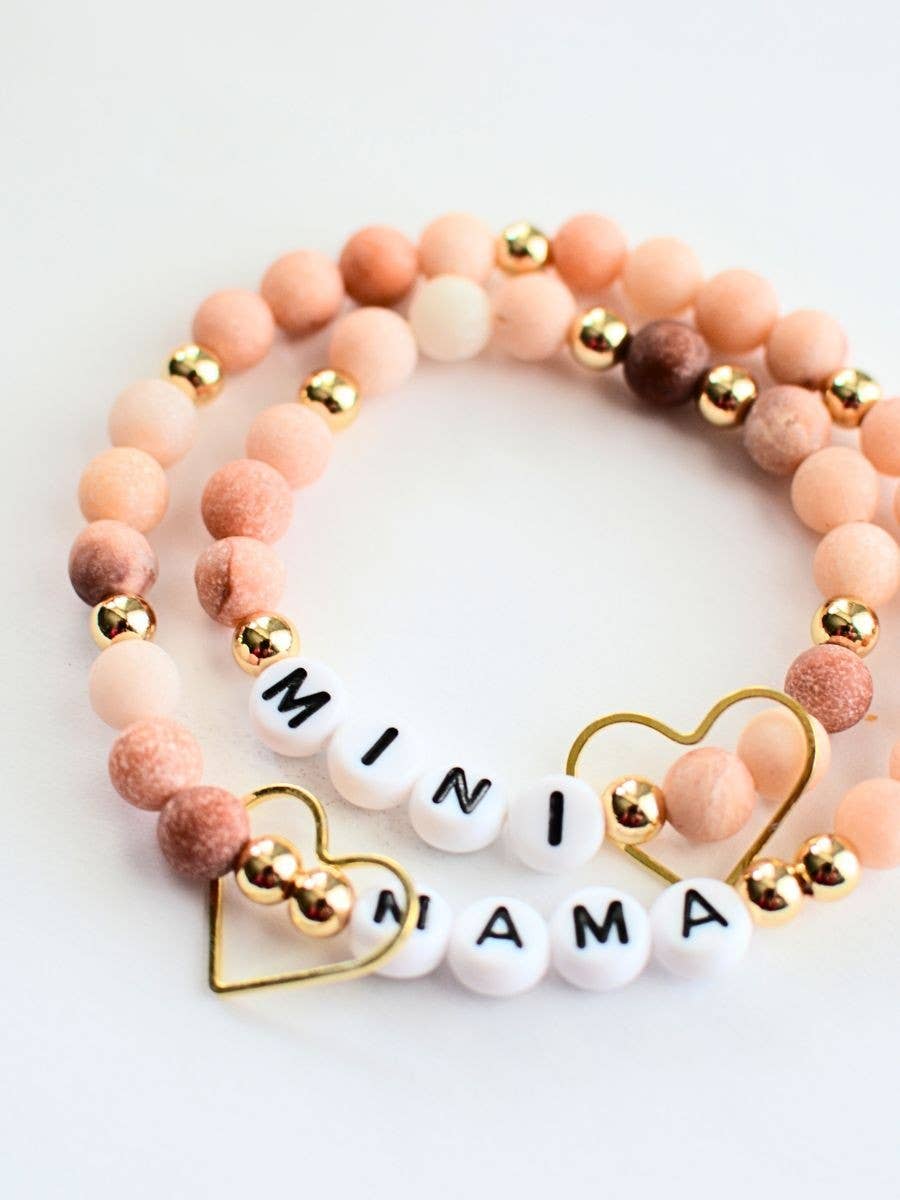 Two and Crew - Faith Based Jewelry & Gifts - Mama Mini Bracelet Set – Motherhood Jewelry, mom gift