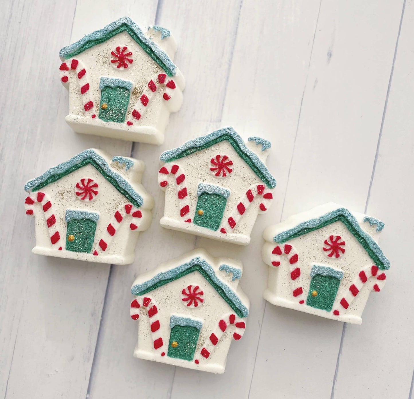 Gingerbread House Bath Bomb - with toy inside!