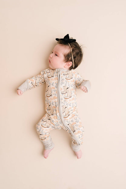 Little One Shop - Floral Cowgirl Bamboo Sleeper