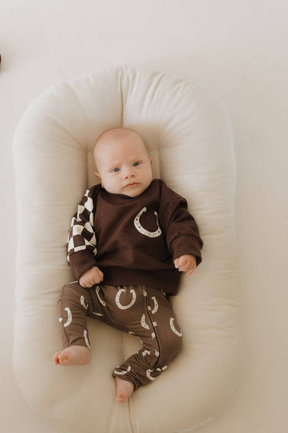 Forever French Baby - Bamboo Zip Pajamas | Giddy Up