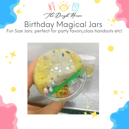 The Dough House - Fun Size Birthday Magical Jars