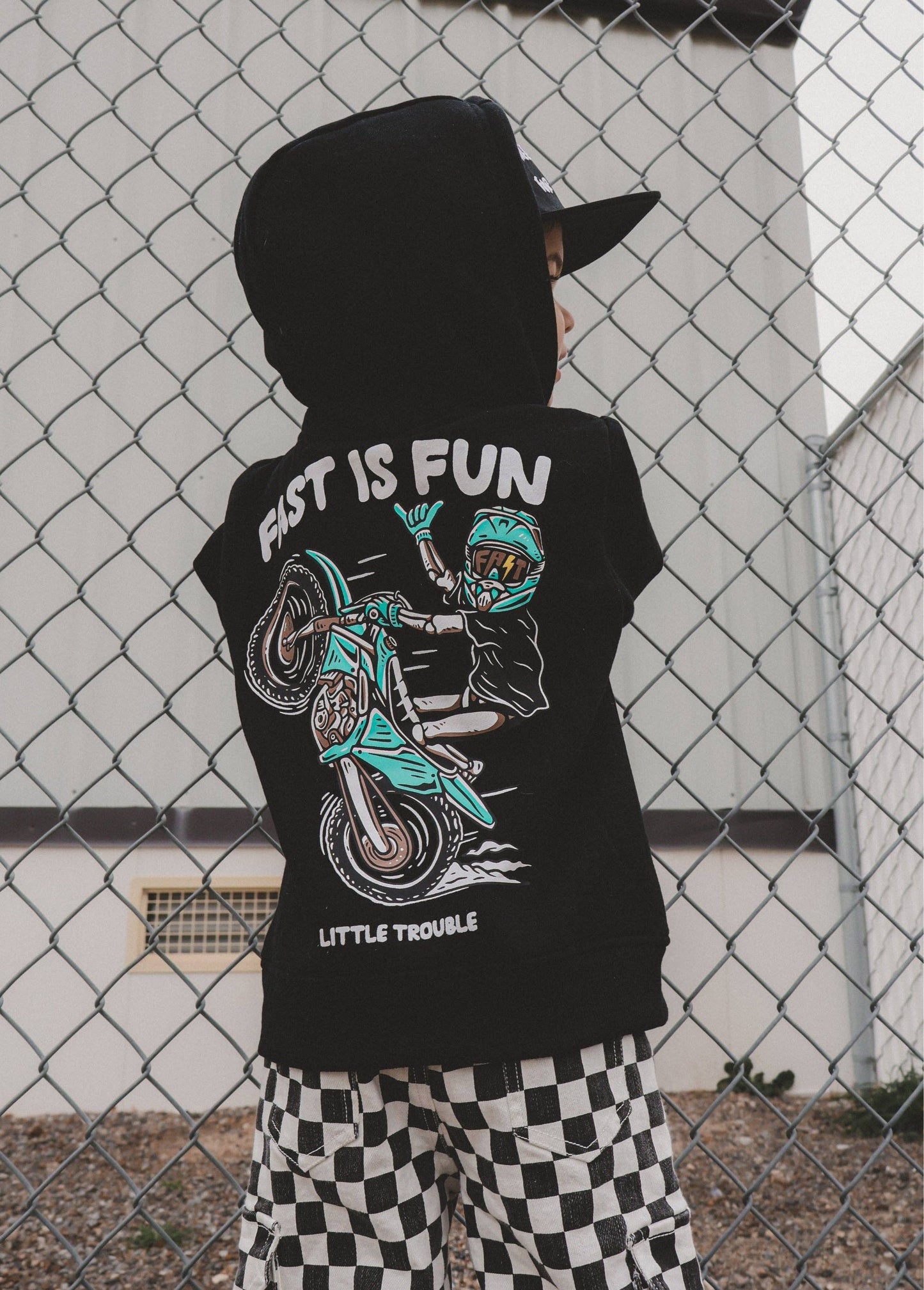 Little Trouble - Fast is Fun Hoodie