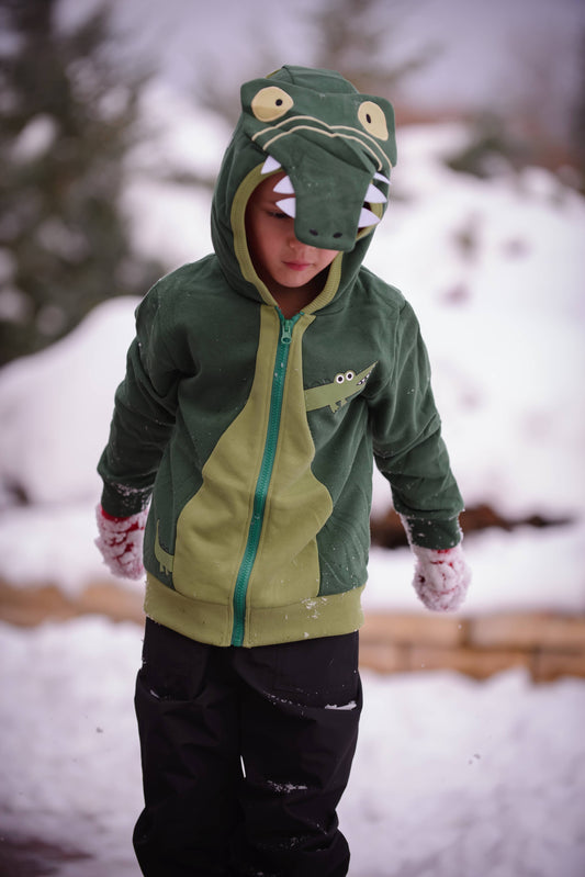 Alligator Spikes 3D Hoodie