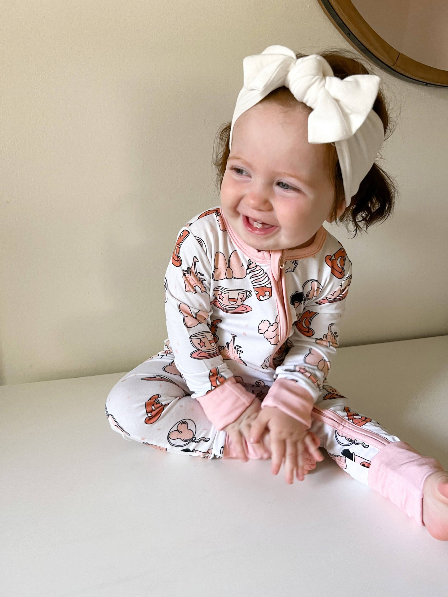 Sweet P Baby Co. - Pins & Treats Zip Up Bamboo Pajamas