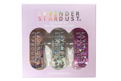 Lavender Stardust - DISCO GLITTER LIP GLOSS TRIO SET