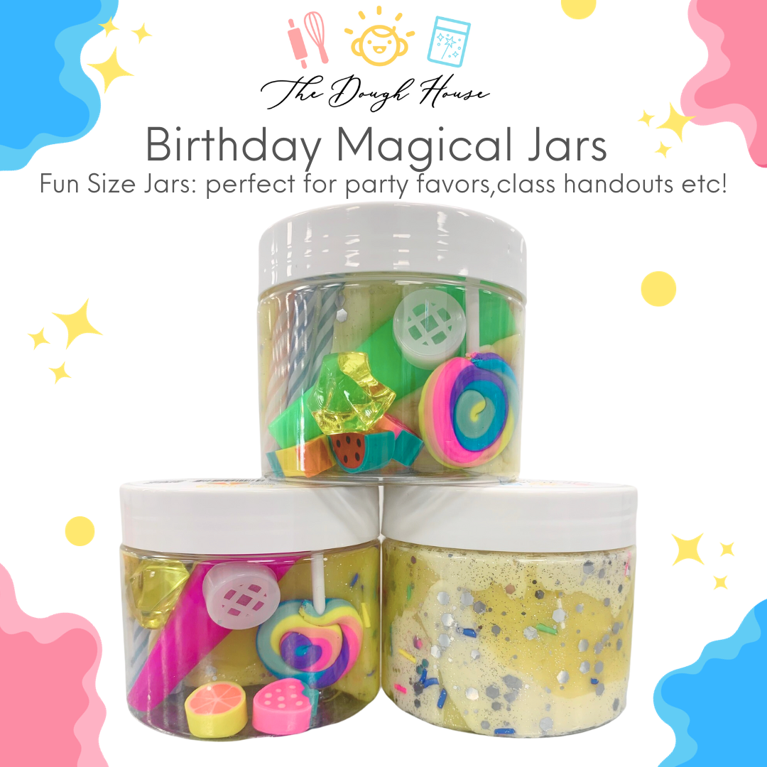 The Dough House - Fun Size Birthday Magical Jars