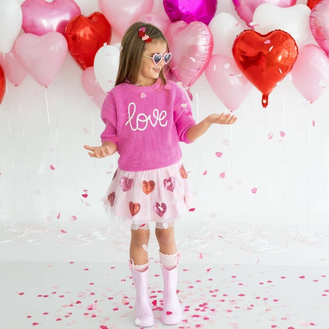 Sweet Wink - Sequin Heart Tutu