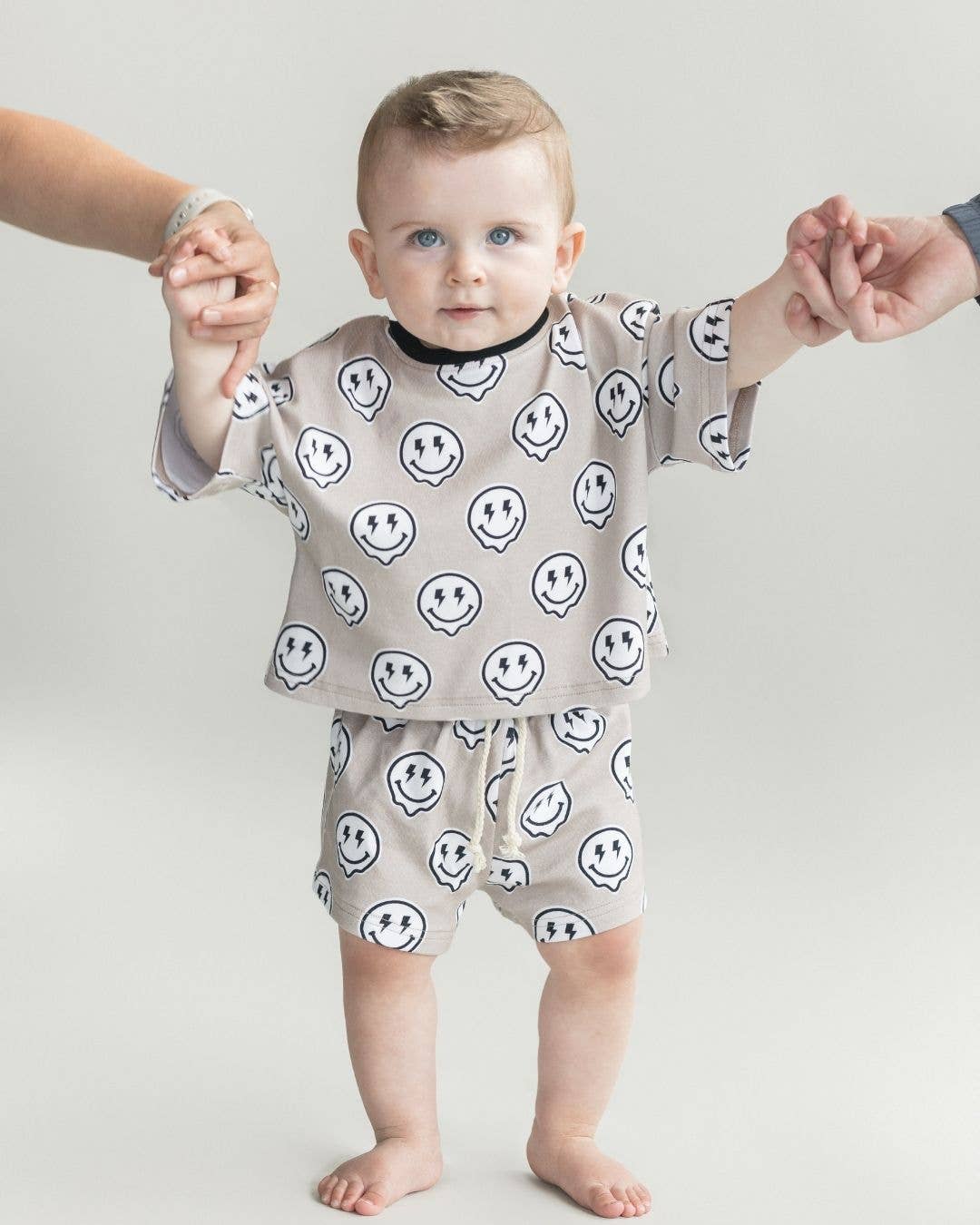 Lucky Panda Kids - Shorts Set | Electric Drippy