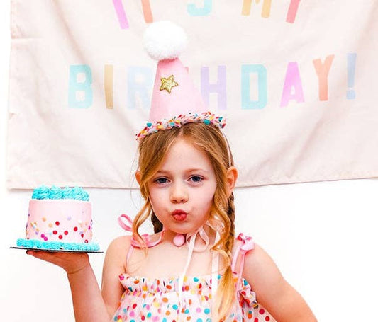 Fancy Shmancy Baby - Confetti party hat