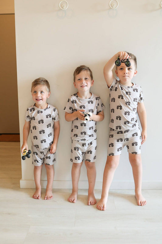 Forever French Baby - Bamboo Short Set | Monster Truck