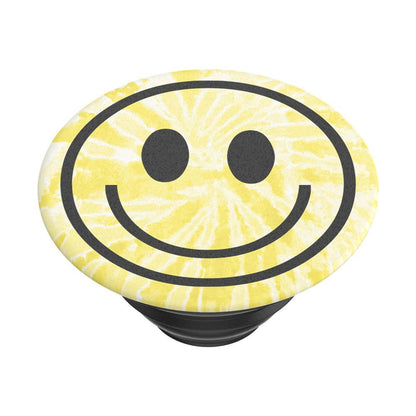 PopSockets - PopSockets Phone Grip - Tie Dye Smiley