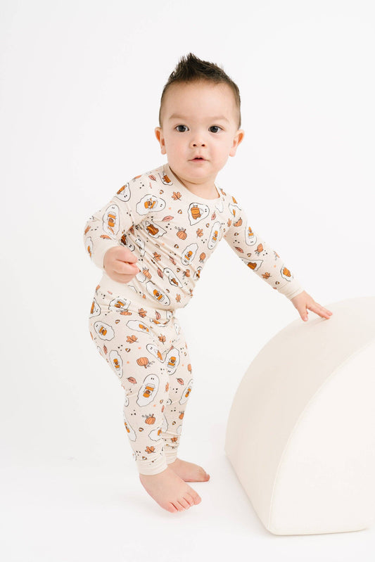 Little One Shop - Pumpkin Spice Bamboo Set