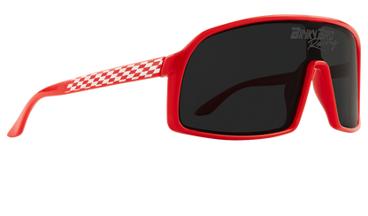 BinkyBro - Junior Monteverde Racing (Crimson) Sunglasses: Red / Monteverde