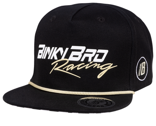 BinkyBro - Racing Team Hat: Black