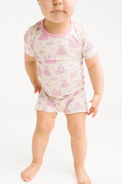 Little One Shop - Dreamy Fairytale Bamboo Shorts Set