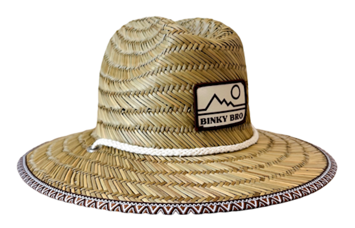 BinkyBro - Barney Patrol (Mt. Banks) Straw sun hat