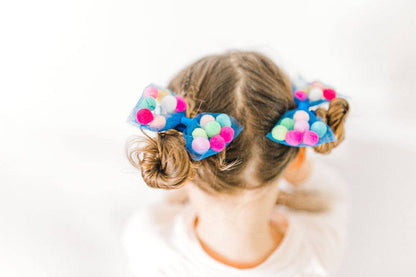 2Pcs Set | Pom Pom Tutu & Bow