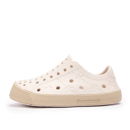 WATERPROOF SNEAKERS: CREAM/TAN