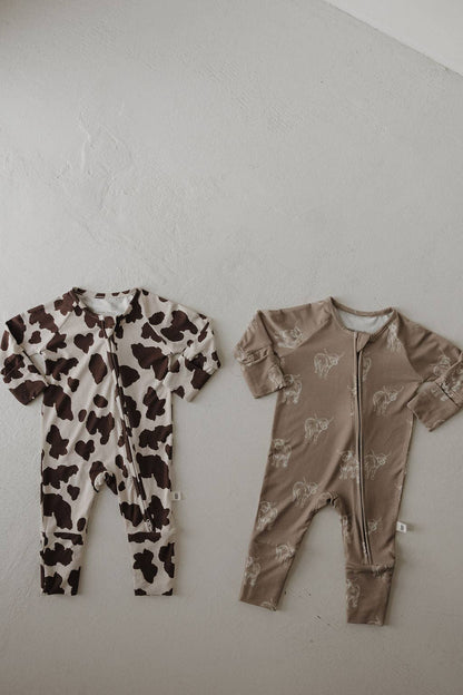 Forever French Baby - Bamboo Zip Pajamas | Highland