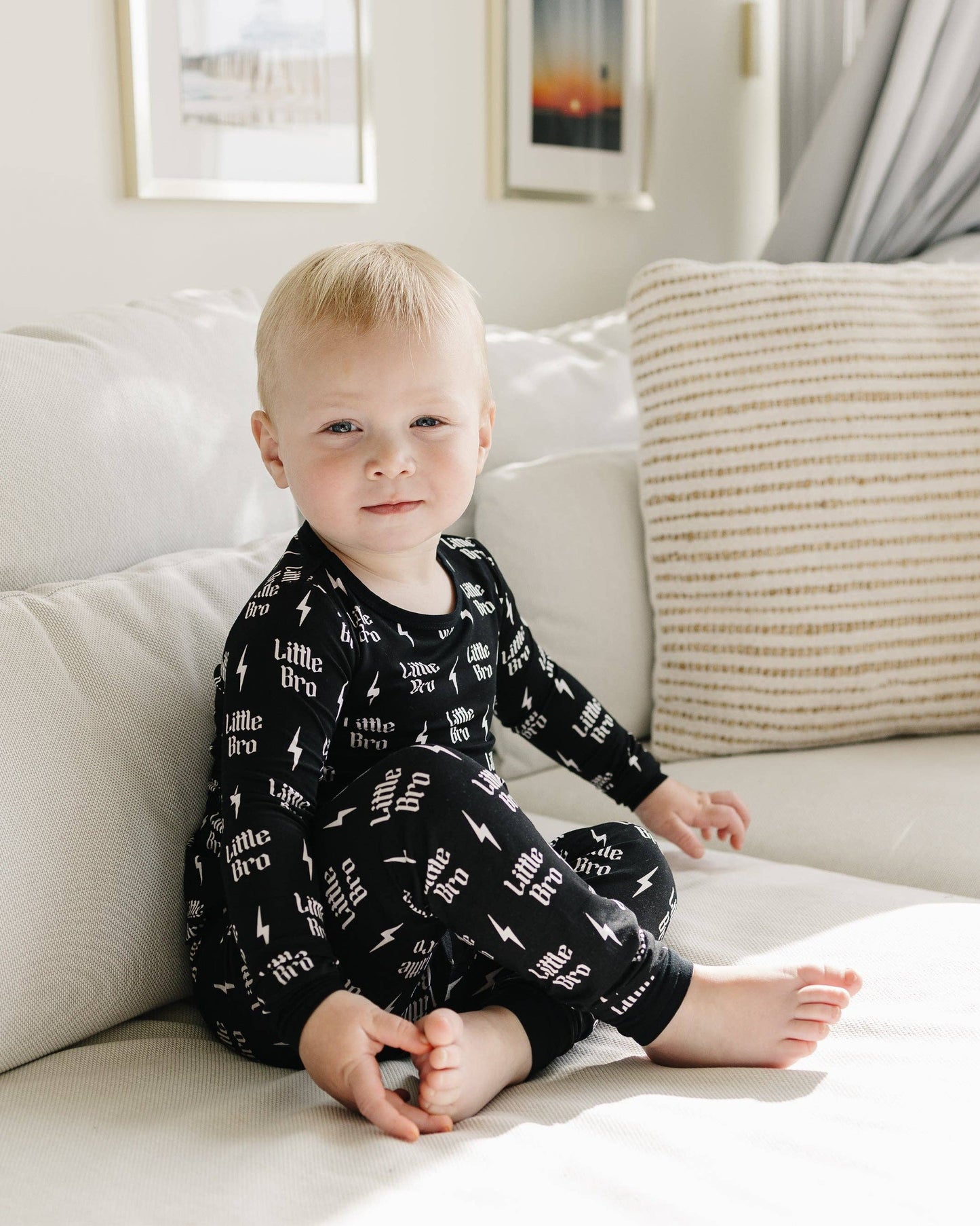 Lucky Panda Kids - Bamboo Boys' Two Piece Set | Little Bro: 18-24M