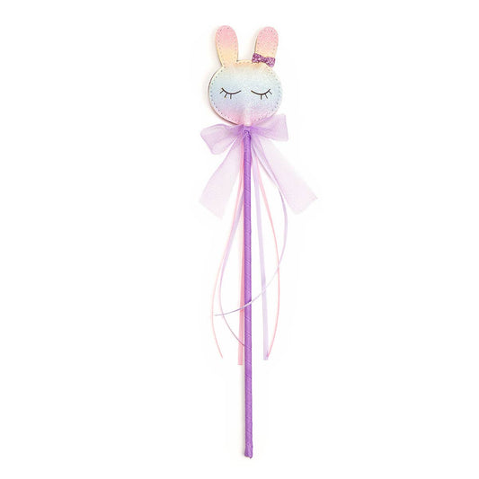 Sweet Wink - Pastel Rainbow Easter Bunny Wand
