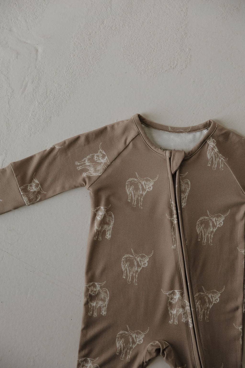 Forever French Baby - Bamboo Zip Pajamas | Highland